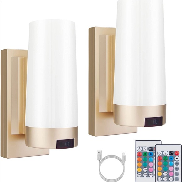 wireless wall lamp multicolored - Picture 2 of 7